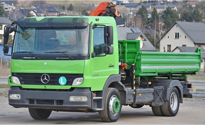 Mercedes-Benz ATEGO 1224 - Kiper, Kamion s kranom: slika Mercedes-Benz ATEGO 1224 - Kiper, Kamion s kranom Mercedes-Benz ATEGO 1224 - Kiper, Kamion s kranom: slika Mercedes-Benz ATEGO 1224 - Kiper, Kamion s kranom