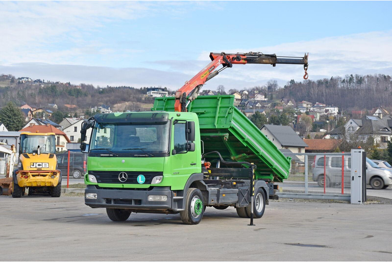 Mercedes-Benz ATEGO 1224 - Kiper, Kamion s kranom: slika Mercedes-Benz ATEGO 1224 - Kiper, Kamion s kranom Mercedes-Benz ATEGO 1224 - Kiper, Kamion s kranom: slika Mercedes-Benz ATEGO 1224 - Kiper, Kamion s kranom