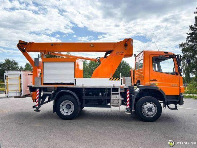 Mercedes-Benz ATEGO 4x4 1018 WUMAG WT 170 Platform Lift 17m - Podizna platforma montirana na kamion: slika Mercedes-Benz ATEGO 4x4 1018 WUMAG WT 170 Platform Lift 17m - Podizna platforma montirana na kamion Mercedes-Benz ATEGO 4x4 1018 WUMAG WT 170 Platform Lift 17m - Podizna platforma montirana na kamion: slika Mercedes-Benz ATEGO 4x4 1018 WUMAG WT 170 Platform Lift 17m - Podizna platforma montirana na kamion