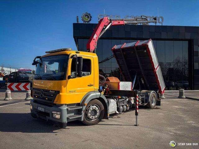 Mercedes-Benz AXOR 1824 4x2 HMF 975 HDS Crane Rotator Kipper - Kiper, Kamion s kranom: slika Mercedes-Benz AXOR 1824 4x2 HMF 975 HDS Crane Rotator Kipper - Kiper, Kamion s kranom Mercedes-Benz AXOR 1824 4x2 HMF 975 HDS Crane Rotator Kipper - Kiper, Kamion s kranom: slika Mercedes-Benz AXOR 1824 4x2 HMF 975 HDS Crane Rotator Kipper - Kiper, Kamion s kranom