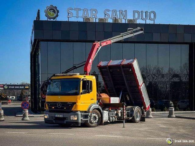 Mercedes-Benz AXOR 1824 4x2 HMF 975 HDS Crane Rotator Kipper - Kiper, Kamion s kranom: slika Mercedes-Benz AXOR 1824 4x2 HMF 975 HDS Crane Rotator Kipper - Kiper, Kamion s kranom Mercedes-Benz AXOR 1824 4x2 HMF 975 HDS Crane Rotator Kipper - Kiper, Kamion s kranom: slika Mercedes-Benz AXOR 1824 4x2 HMF 975 HDS Crane Rotator Kipper - Kiper, Kamion s kranom