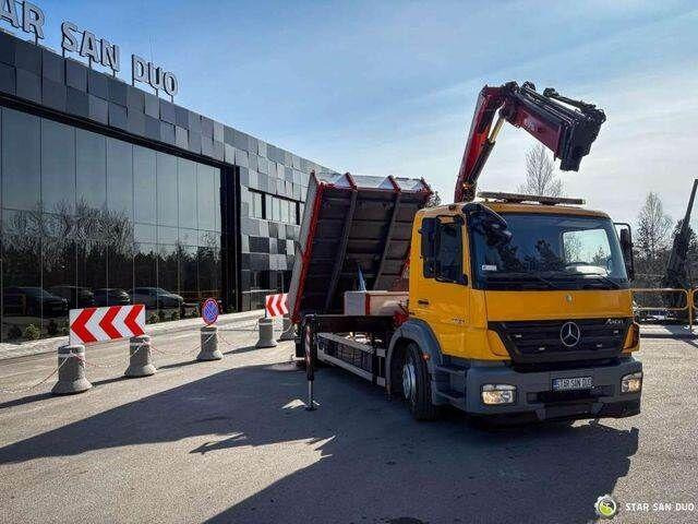 Mercedes-Benz AXOR 1824 4x2 HMF 975 HDS Crane Rotator Kipper - Kiper, Kamion s kranom: slika Mercedes-Benz AXOR 1824 4x2 HMF 975 HDS Crane Rotator Kipper - Kiper, Kamion s kranom Mercedes-Benz AXOR 1824 4x2 HMF 975 HDS Crane Rotator Kipper - Kiper, Kamion s kranom: slika Mercedes-Benz AXOR 1824 4x2 HMF 975 HDS Crane Rotator Kipper - Kiper, Kamion s kranom