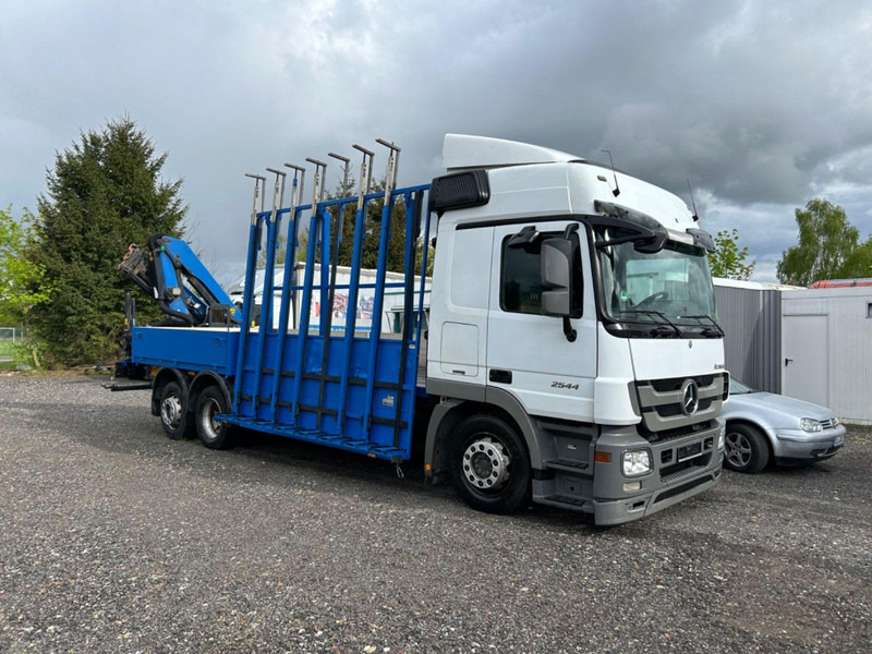 Mercedes-Benz Actros 2544 Glastransporter mit Palfinger Kran - Kamion s otvorenim sandukom, Kamion s kranom: slika Mercedes-Benz Actros 2544 Glastransporter mit Palfinger Kran - Kamion s otvorenim sandukom, Kamion s kranom Mercedes-Benz Actros 2544 Glastransporter mit Palfinger Kran - Kamion s otvorenim sandukom, Kamion s kranom: slika Mercedes-Benz Actros 2544 Glastransporter mit Palfinger Kran - Kamion s otvorenim sandukom, Kamion s kranom