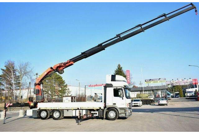 Mercedes-Benz Actros 2546 6x2 Palfinger PK 53002 Crane Kran - Kamion s otvorenim sandukom, Kamion s kranom: slika Mercedes-Benz Actros 2546 6x2 Palfinger PK 53002 Crane Kran - Kamion s otvorenim sandukom, Kamion s kranom Mercedes-Benz Actros 2546 6x2 Palfinger PK 53002 Crane Kran - Kamion s otvorenim sandukom, Kamion s kranom: slika Mercedes-Benz Actros 2546 6x2 Palfinger PK 53002 Crane Kran - Kamion s otvorenim sandukom, Kamion s kranom
