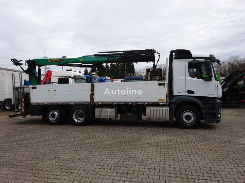 Mercedes-Benz Antos 2543 - Flatbed+crane 6x2 - Kamion s otvorenim sandukom, Kamion s kranom: slika Mercedes-Benz Antos 2543 - Flatbed+crane 6x2 - Kamion s otvorenim sandukom, Kamion s kranom Mercedes-Benz Antos 2543 - Flatbed+crane 6x2 - Kamion s otvorenim sandukom, Kamion s kranom: slika Mercedes-Benz Antos 2543 - Flatbed+crane 6x2 - Kamion s otvorenim sandukom, Kamion s kranom
