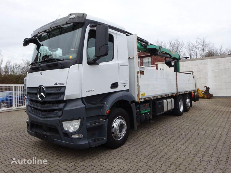 Mercedes-Benz Antos 2543 - Flatbed+crane 6x2 - Kamion s otvorenim sandukom, Kamion s kranom: slika Mercedes-Benz Antos 2543 - Flatbed+crane 6x2 - Kamion s otvorenim sandukom, Kamion s kranom Mercedes-Benz Antos 2543 - Flatbed+crane 6x2 - Kamion s otvorenim sandukom, Kamion s kranom: slika Mercedes-Benz Antos 2543 - Flatbed+crane 6x2 - Kamion s otvorenim sandukom, Kamion s kranom