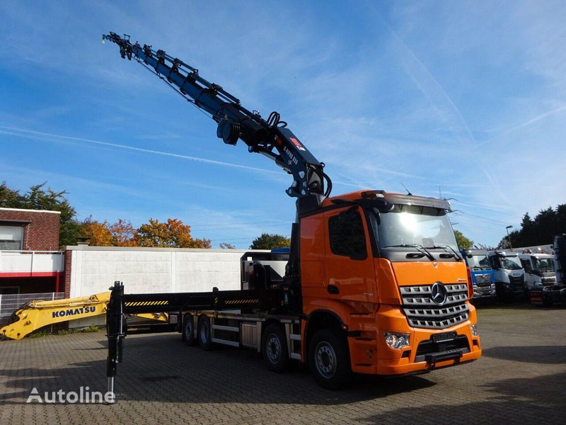 Mercedes-Benz Arocs 3751 - Flatbed+crane - Kamion s otvorenim sandukom, Kamion s kranom: slika Mercedes-Benz Arocs 3751 - Flatbed+crane - Kamion s otvorenim sandukom, Kamion s kranom Mercedes-Benz Arocs 3751 - Flatbed+crane - Kamion s otvorenim sandukom, Kamion s kranom: slika Mercedes-Benz Arocs 3751 - Flatbed+crane - Kamion s otvorenim sandukom, Kamion s kranom
