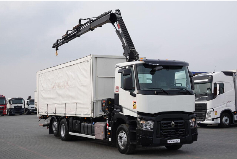 Renault C 380 / 6x2 / SKRZYNIOWY / HDS HIAB 138 B-3 WYSÓW 10,5 M / ROTAT - Kamion s ceradom: slika Renault C 380 / 6x2 / SKRZYNIOWY / HDS HIAB 138 B-3 WYSÓW 10,5 M / ROTAT - Kamion s ceradom Renault C 380 / 6x2 / SKRZYNIOWY / HDS HIAB 138 B-3 WYSÓW 10,5 M / ROTAT - Kamion s ceradom: slika Renault C 380 / 6x2 / SKRZYNIOWY / HDS HIAB 138 B-3 WYSÓW 10,5 M / ROTAT - Kamion s ceradom