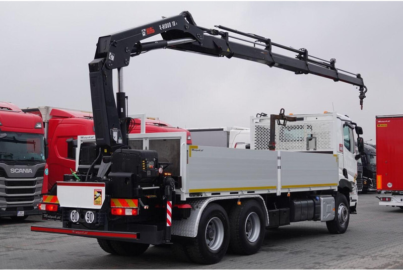 Renault C 380 / 6x4 / SKRZYNIOWY 6,6 m / + HDS HIAB 188 x-hiduo wysów: 1 - Kamion s otvorenim sandukom, Kamion s kranom: slika Renault C 380 / 6x4 / SKRZYNIOWY 6,6 m / + HDS HIAB 188 x-hiduo wysów: 1 - Kamion s otvorenim sandukom, Kamion s kranom Renault C 380 / 6x4 / SKRZYNIOWY 6,6 m / + HDS HIAB 188 x-hiduo wysów: 1 - Kamion s otvorenim sandukom, Kamion s kranom: slika Renault C 380 / 6x4 / SKRZYNIOWY 6,6 m / + HDS HIAB 188 x-hiduo wysów: 1 - Kamion s otvorenim sandukom, Kamion s kranom