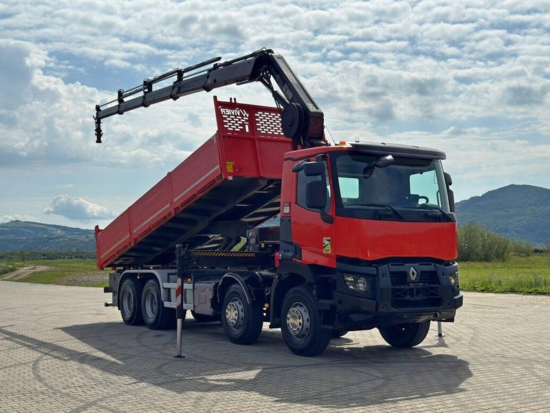Renault C 430 *KIPPER 6,80m* HIAB X-HIDUO 188 ES-4 * 8x4 - Kiper, Kamion s kranom: slika Renault C 430 *KIPPER 6,80m* HIAB X-HIDUO 188 ES-4 * 8x4 - Kiper, Kamion s kranom Renault C 430 *KIPPER 6,80m* HIAB X-HIDUO 188 ES-4 * 8x4 - Kiper, Kamion s kranom: slika Renault C 430 *KIPPER 6,80m* HIAB X-HIDUO 188 ES-4 * 8x4 - Kiper, Kamion s kranom