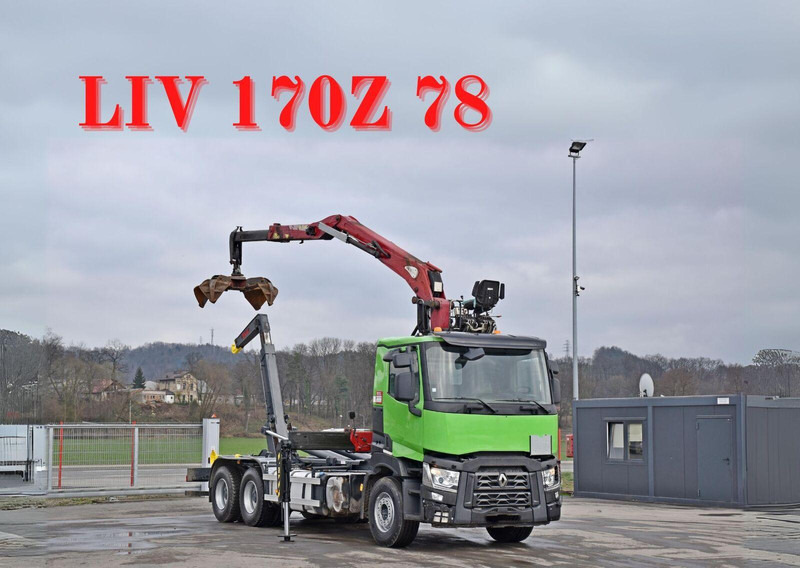 Renault C430* ABROLLKIPPER *LIV 170Z 78 * 6x4 - Kamion s kukastom dizalicom, Kamion s kranom: slika Renault C430* ABROLLKIPPER *LIV 170Z 78 * 6x4 - Kamion s kukastom dizalicom, Kamion s kranom Renault C430* ABROLLKIPPER *LIV 170Z 78 * 6x4 - Kamion s kukastom dizalicom, Kamion s kranom: slika Renault C430* ABROLLKIPPER *LIV 170Z 78 * 6x4 - Kamion s kukastom dizalicom, Kamion s kranom