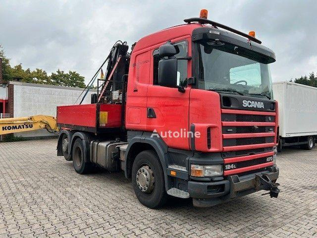 Scania 124 L 470 - Flatbed + crane - Kamion s otvorenim sandukom, Kamion s kranom: slika Scania 124 L 470 - Flatbed + crane - Kamion s otvorenim sandukom, Kamion s kranom Scania 124 L 470 - Flatbed + crane - Kamion s otvorenim sandukom, Kamion s kranom: slika Scania 124 L 470 - Flatbed + crane - Kamion s otvorenim sandukom, Kamion s kranom