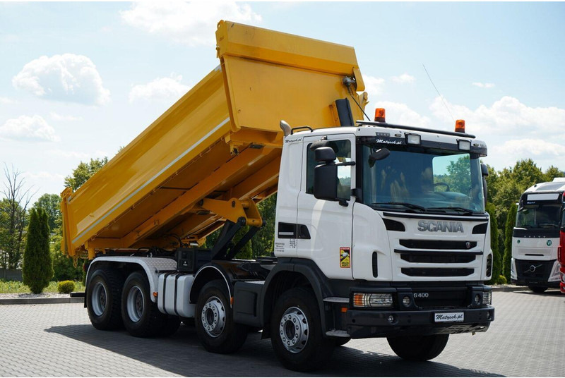 Scania G 400 / 8x4 / WYWROTKA 2 STRONNA / BORDMATIC / MANUAL - Kiper: slika Scania G 400 / 8x4 / WYWROTKA 2 STRONNA / BORDMATIC / MANUAL - Kiper Scania G 400 / 8x4 / WYWROTKA 2 STRONNA / BORDMATIC / MANUAL - Kiper: slika Scania G 400 / 8x4 / WYWROTKA 2 STRONNA / BORDMATIC / MANUAL - Kiper