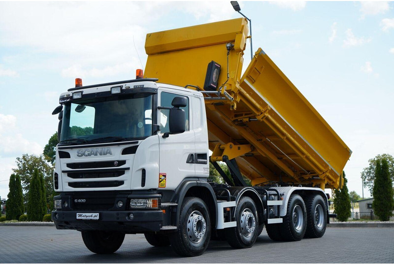 Scania G 400 / 8x4 / WYWROTKA 2 STRONNA / BORDMATIC / MANUAL - Kiper: slika Scania G 400 / 8x4 / WYWROTKA 2 STRONNA / BORDMATIC / MANUAL - Kiper Scania G 400 / 8x4 / WYWROTKA 2 STRONNA / BORDMATIC / MANUAL - Kiper: slika Scania G 400 / 8x4 / WYWROTKA 2 STRONNA / BORDMATIC / MANUAL - Kiper