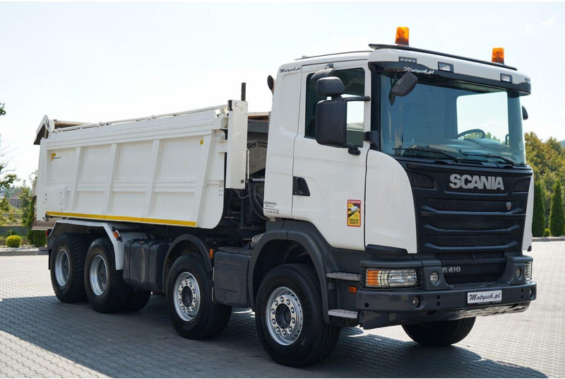 Scania G 410 / 8X4 / ZABUDOWA SAMOWYŁADOWCZA DO ASFALTU / 2X HYDROKLAPA - Finišer za asfalt: slika Scania G 410 / 8X4 / ZABUDOWA SAMOWYŁADOWCZA DO ASFALTU / 2X HYDROKLAPA - Finišer za asfalt Scania G 410 / 8X4 / ZABUDOWA SAMOWYŁADOWCZA DO ASFALTU / 2X HYDROKLAPA - Finišer za asfalt: slika Scania G 410 / 8X4 / ZABUDOWA SAMOWYŁADOWCZA DO ASFALTU / 2X HYDROKLAPA - Finišer za asfalt