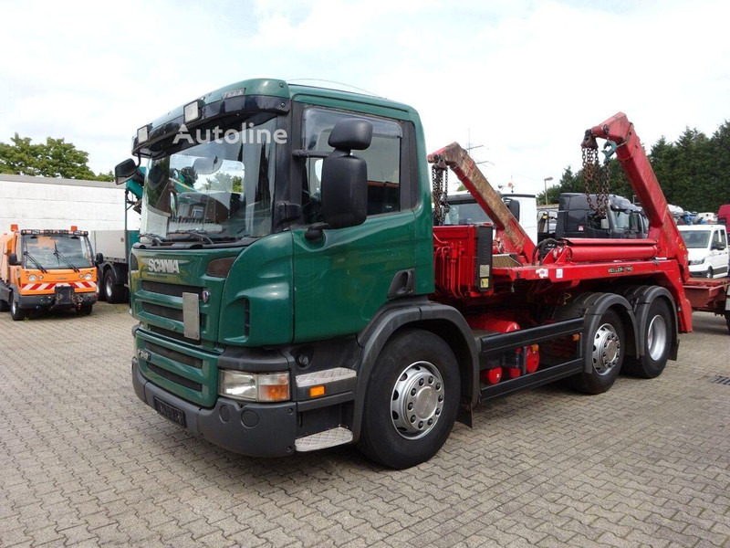 Scania P310 - Skip loader truck - Utovarivač s proklizavajućim upravljanjem: slika Scania P310 - Skip loader truck - Utovarivač s proklizavajućim upravljanjem Scania P310 - Skip loader truck - Utovarivač s proklizavajućim upravljanjem: slika Scania P310 - Skip loader truck - Utovarivač s proklizavajućim upravljanjem