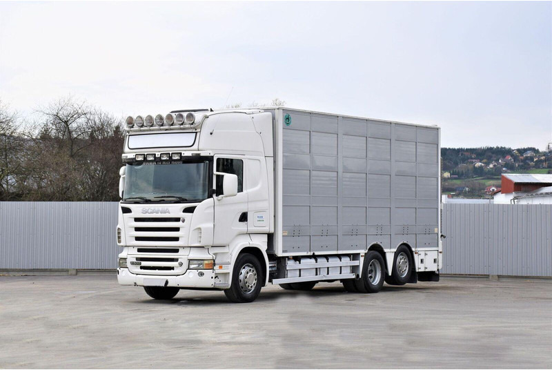Scania R 500 - Kamion za prijevoz stoke: slika Scania R 500 - Kamion za prijevoz stoke Scania R 500 - Kamion za prijevoz stoke: slika Scania R 500 - Kamion za prijevoz stoke