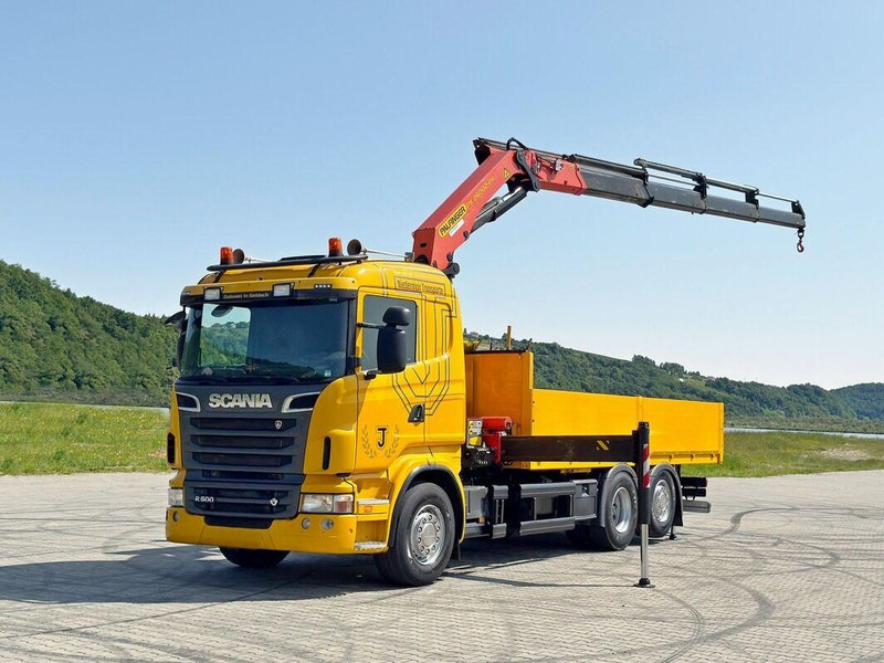 Scania R 500 * PK 26002 EH + FUNK * TOPZUSTAND - Kamion s otvorenim sandukom, Kamion s kranom: slika Scania R 500 * PK 26002 EH + FUNK * TOPZUSTAND - Kamion s otvorenim sandukom, Kamion s kranom Scania R 500 * PK 26002 EH + FUNK * TOPZUSTAND - Kamion s otvorenim sandukom, Kamion s kranom: slika Scania R 500 * PK 26002 EH + FUNK * TOPZUSTAND - Kamion s otvorenim sandukom, Kamion s kranom