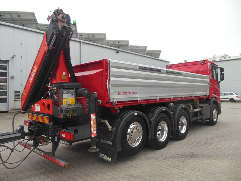 Scania R 580 8X4 + PALFINGER PK 19.001 crane - Kiper, Kamion s kranom: slika Scania R 580 8X4 + PALFINGER PK 19.001 crane - Kiper, Kamion s kranom Scania R 580 8X4 + PALFINGER PK 19.001 crane - Kiper, Kamion s kranom: slika Scania R 580 8X4 + PALFINGER PK 19.001 crane - Kiper, Kamion s kranom