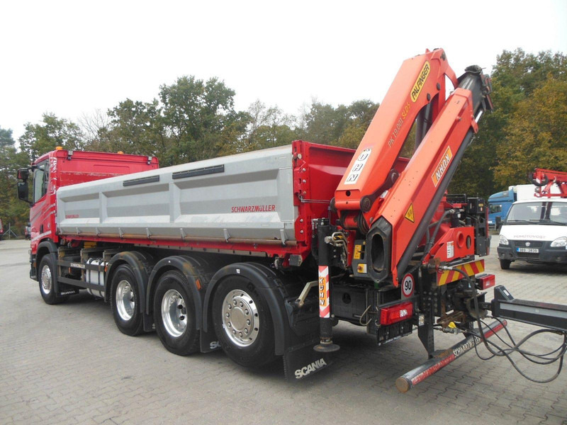 Scania R 580 8X4 + PALFINGER PK 19.001 crane - Kiper, Kamion s kranom: slika Scania R 580 8X4 + PALFINGER PK 19.001 crane - Kiper, Kamion s kranom Scania R 580 8X4 + PALFINGER PK 19.001 crane - Kiper, Kamion s kranom: slika Scania R 580 8X4 + PALFINGER PK 19.001 crane - Kiper, Kamion s kranom