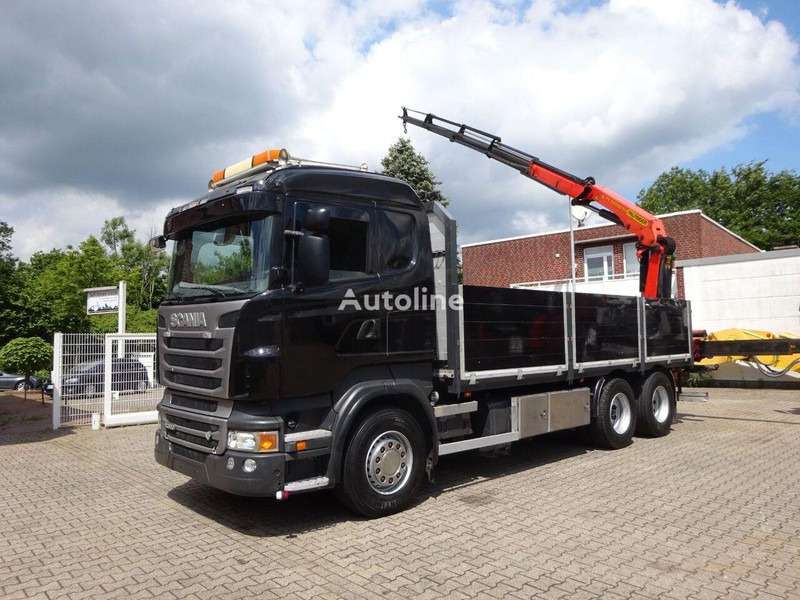 Scania R620 V8 - Flatbed+crane - Kamion s otvorenim sandukom, Kamion s kranom: slika Scania R620 V8 - Flatbed+crane - Kamion s otvorenim sandukom, Kamion s kranom Scania R620 V8 - Flatbed+crane - Kamion s otvorenim sandukom, Kamion s kranom: slika Scania R620 V8 - Flatbed+crane - Kamion s otvorenim sandukom, Kamion s kranom