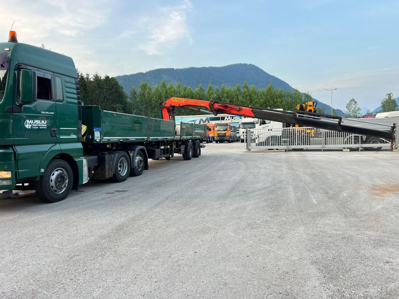 MAN TGX 26.440 6x2 + Flatbed semi trailer + Crane PK26002 - Tegljač: slika MAN TGX 26.440 6x2 + Flatbed semi trailer + Crane PK26002 - Tegljač MAN TGX 26.440 6x2 + Flatbed semi trailer + Crane PK26002 - Tegljač: slika MAN TGX 26.440 6x2 + Flatbed semi trailer + Crane PK26002 - Tegljač