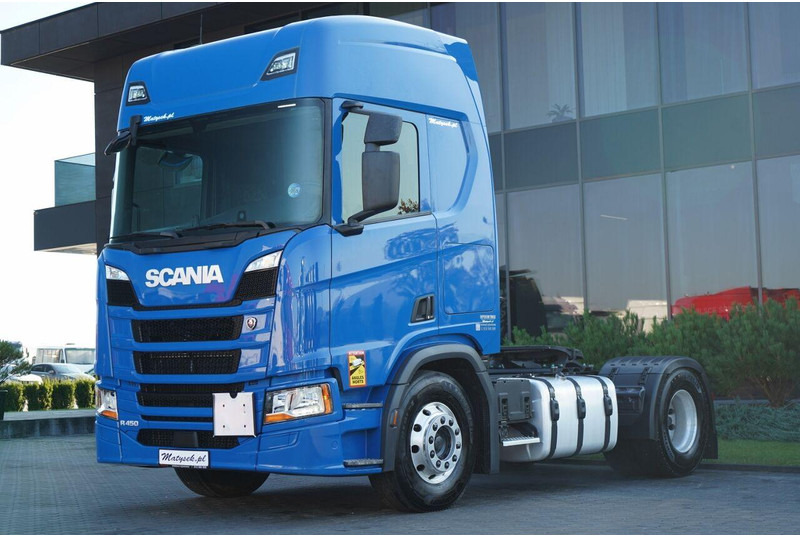 Scania R 450 / HYDRAULIKA / PEŁNY ADR / RETARDER / I-PARK COOL / ALUFEL - Tegljač: slika Scania R 450 / HYDRAULIKA / PEŁNY ADR / RETARDER / I-PARK COOL / ALUFEL - Tegljač Scania R 450 / HYDRAULIKA / PEŁNY ADR / RETARDER / I-PARK COOL / ALUFEL - Tegljač: slika Scania R 450 / HYDRAULIKA / PEŁNY ADR / RETARDER / I-PARK COOL / ALUFEL - Tegljač