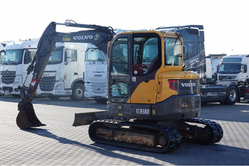 Volvo ECR58D - Mini bager: slika Volvo ECR58D - Mini bager Volvo ECR58D - Mini bager: slika Volvo ECR58D - Mini bager