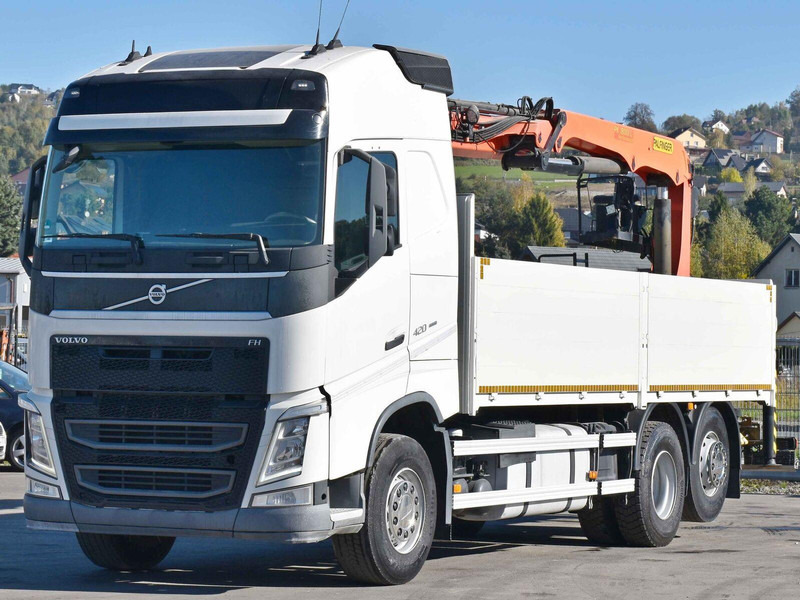 Volvo FH 420 - Kamion s otvorenim sandukom, Kamion s kranom: slika Volvo FH 420 - Kamion s otvorenim sandukom, Kamion s kranom Volvo FH 420 - Kamion s otvorenim sandukom, Kamion s kranom: slika Volvo FH 420 - Kamion s otvorenim sandukom, Kamion s kranom