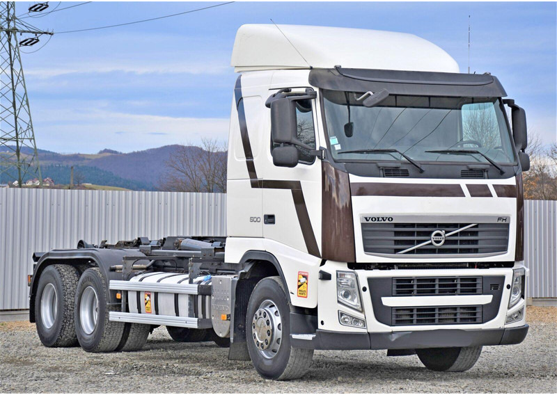 Volvo FH 500 * Abrollkipper * TOPZUSTAND / 6x4 - Kamion s kukastom dizalicom: slika Volvo FH 500 * Abrollkipper * TOPZUSTAND / 6x4 - Kamion s kukastom dizalicom Volvo FH 500 * Abrollkipper * TOPZUSTAND / 6x4 - Kamion s kukastom dizalicom: slika Volvo FH 500 * Abrollkipper * TOPZUSTAND / 6x4 - Kamion s kukastom dizalicom