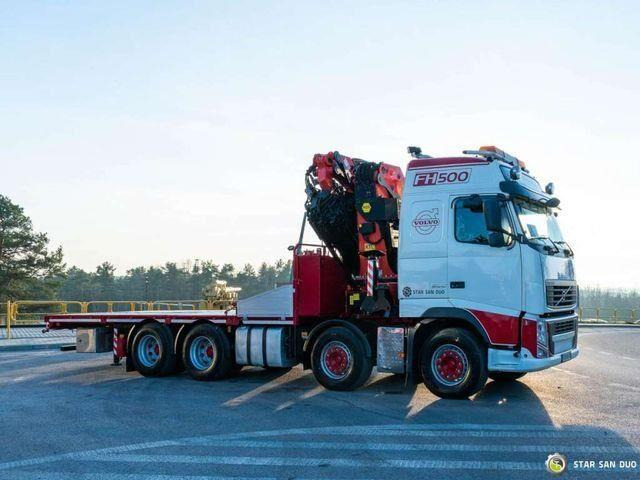 Volvo FH500 8x4 PALFINGER PK 60002 F Crane Tractor - Kamion s otvorenim sandukom, Kamion s kranom: slika Volvo FH500 8x4 PALFINGER PK 60002 F Crane Tractor - Kamion s otvorenim sandukom, Kamion s kranom Volvo FH500 8x4 PALFINGER PK 60002 F Crane Tractor - Kamion s otvorenim sandukom, Kamion s kranom: slika Volvo FH500 8x4 PALFINGER PK 60002 F Crane Tractor - Kamion s otvorenim sandukom, Kamion s kranom