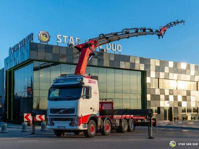 Volvo FH500 8x4 PALFINGER PK 60002 F Crane Tractor - Kamion s otvorenim sandukom, Kamion s kranom: slika Volvo FH500 8x4 PALFINGER PK 60002 F Crane Tractor - Kamion s otvorenim sandukom, Kamion s kranom Volvo FH500 8x4 PALFINGER PK 60002 F Crane Tractor - Kamion s otvorenim sandukom, Kamion s kranom: slika Volvo FH500 8x4 PALFINGER PK 60002 F Crane Tractor - Kamion s otvorenim sandukom, Kamion s kranom