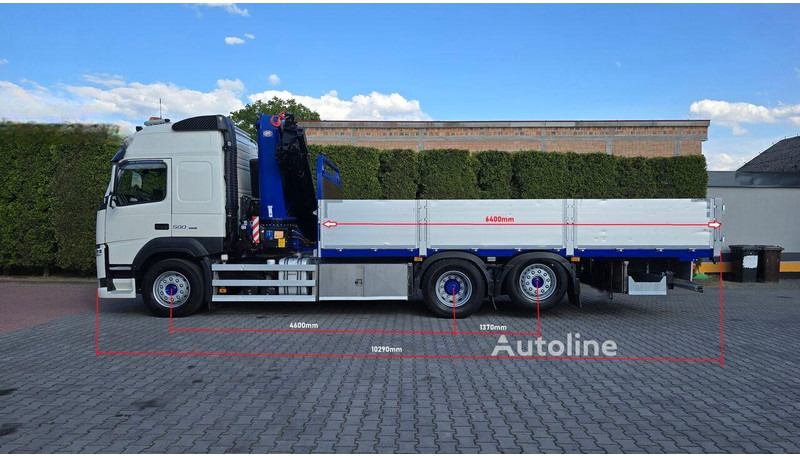 Volvo FM 500 - Flatbed+crane 6x2 - Kamion s otvorenim sandukom, Kamion s kranom: slika Volvo FM 500 - Flatbed+crane 6x2 - Kamion s otvorenim sandukom, Kamion s kranom Volvo FM 500 - Flatbed+crane 6x2 - Kamion s otvorenim sandukom, Kamion s kranom: slika Volvo FM 500 - Flatbed+crane 6x2 - Kamion s otvorenim sandukom, Kamion s kranom