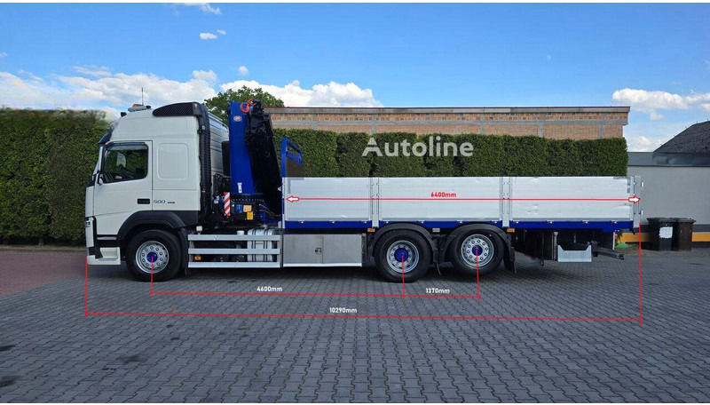 Volvo FM 500 - Flatbed+crane 6x2 - Kamion s otvorenim sandukom, Kamion s kranom: slika Volvo FM 500 - Flatbed+crane 6x2 - Kamion s otvorenim sandukom, Kamion s kranom Volvo FM 500 - Flatbed+crane 6x2 - Kamion s otvorenim sandukom, Kamion s kranom: slika Volvo FM 500 - Flatbed+crane 6x2 - Kamion s otvorenim sandukom, Kamion s kranom