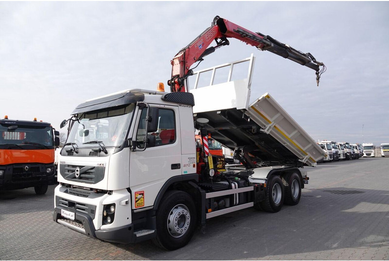 Volvo FMX 370 / 6X4 / WYWROTKA + HDS FASSI F165XP / MAX UDŹWIG 5200KG - Kiper: slika Volvo FMX 370 / 6X4 / WYWROTKA + HDS FASSI F165XP / MAX UDŹWIG 5200KG - Kiper Volvo FMX 370 / 6X4 / WYWROTKA + HDS FASSI F165XP / MAX UDŹWIG 5200KG - Kiper: slika Volvo FMX 370 / 6X4 / WYWROTKA + HDS FASSI F165XP / MAX UDŹWIG 5200KG - Kiper