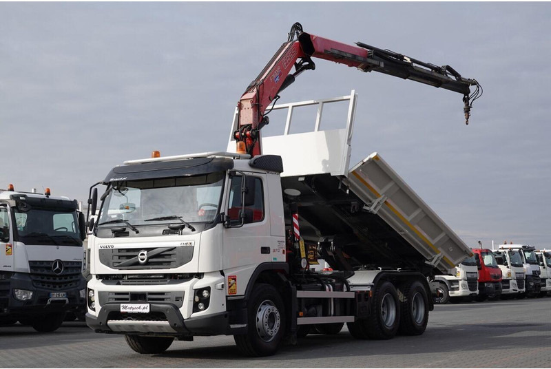Volvo FMX 370 / 6X4 / WYWROTKA + HDS FASSI F165XP / MAX UDŹWIG 5200KG - Kiper: slika Volvo FMX 370 / 6X4 / WYWROTKA + HDS FASSI F165XP / MAX UDŹWIG 5200KG - Kiper Volvo FMX 370 / 6X4 / WYWROTKA + HDS FASSI F165XP / MAX UDŹWIG 5200KG - Kiper: slika Volvo FMX 370 / 6X4 / WYWROTKA + HDS FASSI F165XP / MAX UDŹWIG 5200KG - Kiper