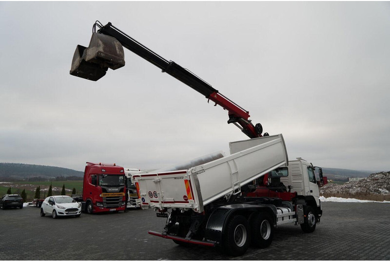 Volvo FMX 380 / 6x4 / WYWROTKA + HDS HMF 1820 K2 / HYDROBURTA / STEROW - Kiper, Kamion s kranom: slika Volvo FMX 380 / 6x4 / WYWROTKA + HDS HMF 1820 K2 / HYDROBURTA / STEROW - Kiper, Kamion s kranom Volvo FMX 380 / 6x4 / WYWROTKA + HDS HMF 1820 K2 / HYDROBURTA / STEROW - Kiper, Kamion s kranom: slika Volvo FMX 380 / 6x4 / WYWROTKA + HDS HMF 1820 K2 / HYDROBURTA / STEROW - Kiper, Kamion s kranom
