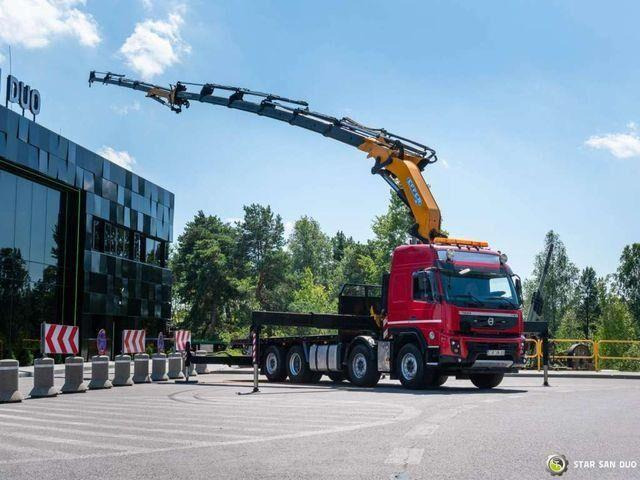 Volvo FMX 500 8x2 Effer 585 Fly Jib Winch Crane Kran - Kamion s otvorenim sandukom, Kamion s kranom: slika Volvo FMX 500 8x2 Effer 585 Fly Jib Winch Crane Kran - Kamion s otvorenim sandukom, Kamion s kranom Volvo FMX 500 8x2 Effer 585 Fly Jib Winch Crane Kran - Kamion s otvorenim sandukom, Kamion s kranom: slika Volvo FMX 500 8x2 Effer 585 Fly Jib Winch Crane Kran - Kamion s otvorenim sandukom, Kamion s kranom