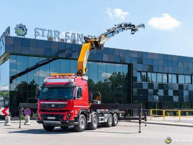 Volvo FMX 500 8x2 Effer 585 Fly Jib Winch Crane Kran - Kamion s otvorenim sandukom, Kamion s kranom: slika Volvo FMX 500 8x2 Effer 585 Fly Jib Winch Crane Kran - Kamion s otvorenim sandukom, Kamion s kranom Volvo FMX 500 8x2 Effer 585 Fly Jib Winch Crane Kran - Kamion s otvorenim sandukom, Kamion s kranom: slika Volvo FMX 500 8x2 Effer 585 Fly Jib Winch Crane Kran - Kamion s otvorenim sandukom, Kamion s kranom