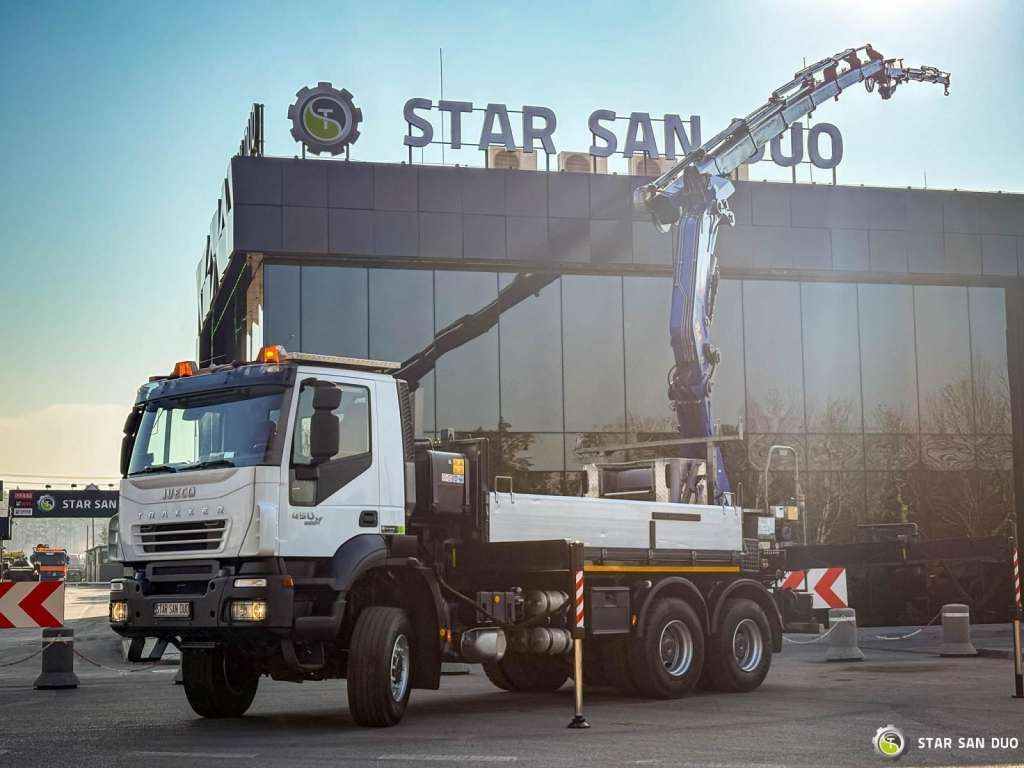 Iveco TRAKKER 450 6x6 PM41S FLY JIB Crane Kipper - Kamion s kranom: slika Iveco TRAKKER 450 6x6 PM41S FLY JIB Crane Kipper - Kamion s kranom Iveco TRAKKER 450 6x6 PM41S FLY JIB Crane Kipper - Kamion s kranom: slika Iveco TRAKKER 450 6x6 PM41S FLY JIB Crane Kipper - Kamion s kranom