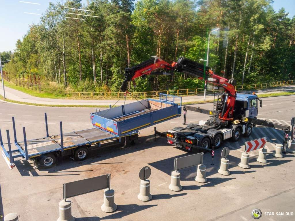 MAN TGA 35.440 8X6H PALFINGER 60002 Semi-trailer - Kamion s kranom: slika MAN TGA 35.440 8X6H PALFINGER 60002 Semi-trailer - Kamion s kranom MAN TGA 35.440 8X6H PALFINGER 60002 Semi-trailer - Kamion s kranom: slika MAN TGA 35.440 8X6H PALFINGER 60002 Semi-trailer - Kamion s kranom