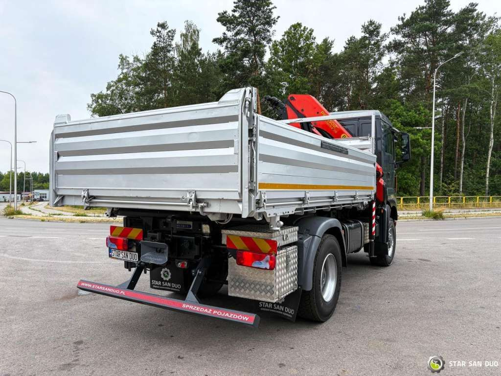 Kamion s kranom MAN  TGS 18.480  PALFINGER PK 16502 HDS Crane,Kipper: slika Kamion s kranom MAN  TGS 18.480  PALFINGER PK 16502 HDS Crane,Kipper