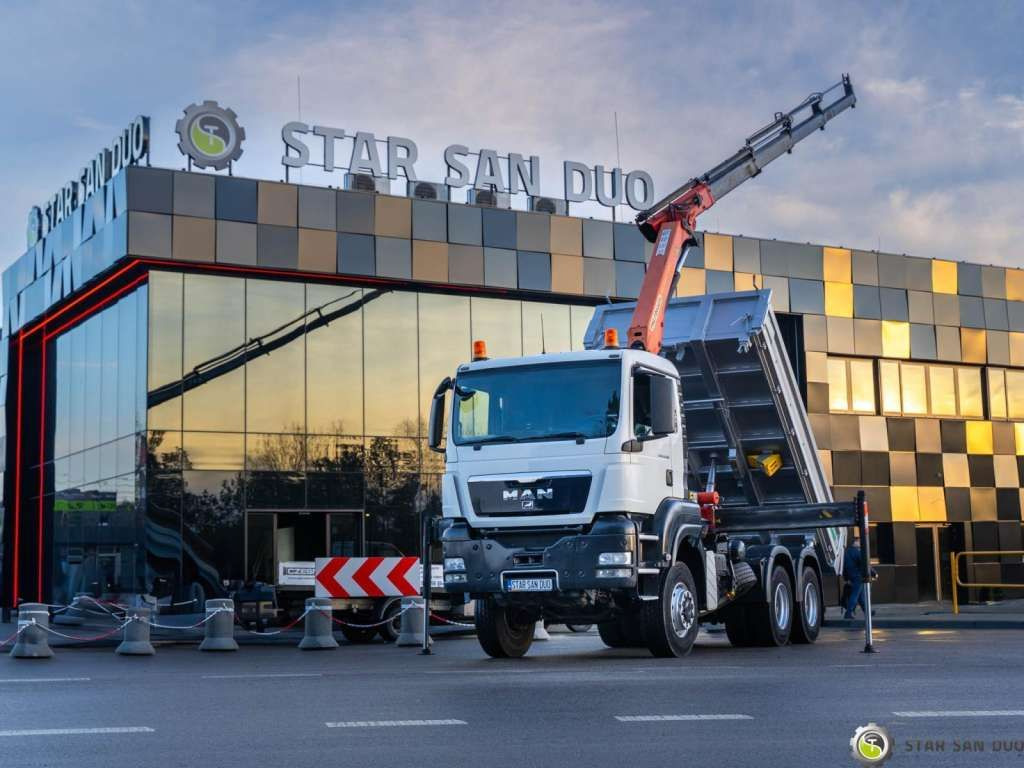 MAN TGS 26.360 6x6 PALFINGER PK 18001 EH Crane Kipe - Kiper: slika MAN TGS 26.360 6x6 PALFINGER PK 18001 EH Crane Kipe - Kiper MAN TGS 26.360 6x6 PALFINGER PK 18001 EH Crane Kipe - Kiper: slika MAN TGS 26.360 6x6 PALFINGER PK 18001 EH Crane Kipe - Kiper