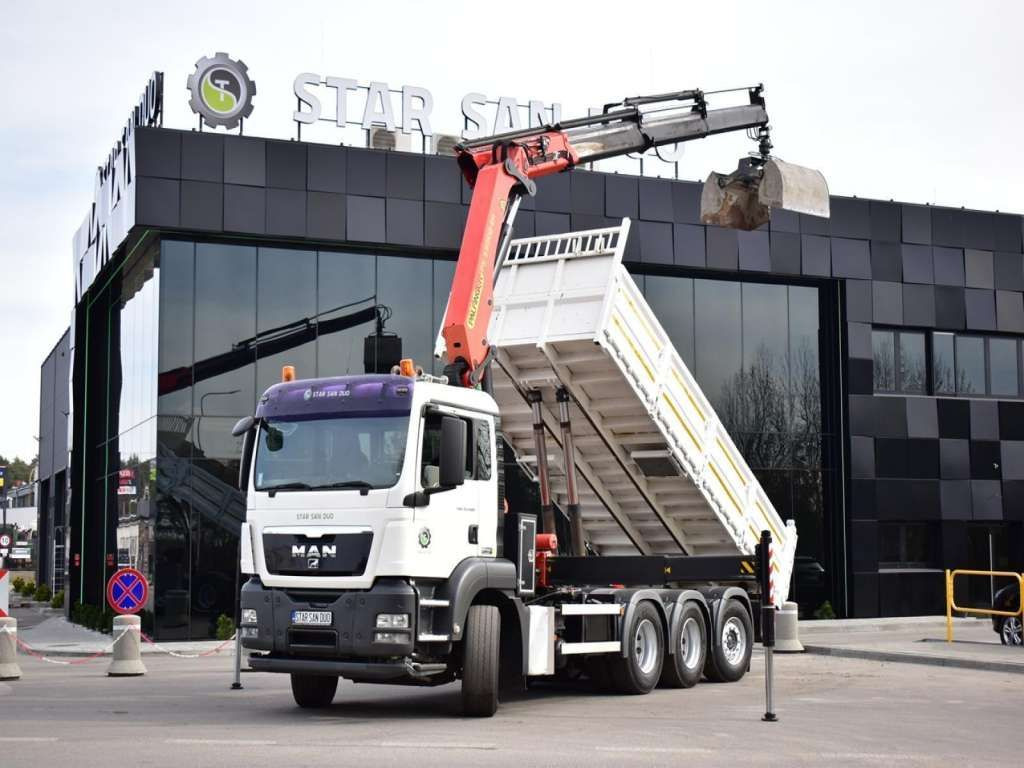 MAN TGS 35.400 8X4 PALFINGER PK 33002 CRANE KIPPER - Kiper: slika MAN TGS 35.400 8X4 PALFINGER PK 33002 CRANE KIPPER - Kiper MAN TGS 35.400 8X4 PALFINGER PK 33002 CRANE KIPPER - Kiper: slika MAN TGS 35.400 8X4 PALFINGER PK 33002 CRANE KIPPER - Kiper