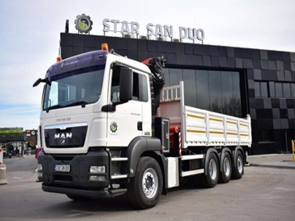 MAN TGS 35.400 8X4 PALFINGER PK 33002 CRANE KIPPER - Kiper: slika MAN TGS 35.400 8X4 PALFINGER PK 33002 CRANE KIPPER - Kiper MAN TGS 35.400 8X4 PALFINGER PK 33002 CRANE KIPPER - Kiper: slika MAN TGS 35.400 8X4 PALFINGER PK 33002 CRANE KIPPER - Kiper