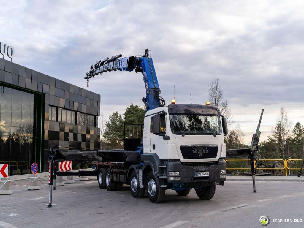 MAN TGS 41.480 8x8 PM 85SP HDS Crane - Kamion s kranom: slika MAN TGS 41.480 8x8 PM 85SP HDS Crane - Kamion s kranom MAN TGS 41.480 8x8 PM 85SP HDS Crane - Kamion s kranom: slika MAN TGS 41.480 8x8 PM 85SP HDS Crane - Kamion s kranom