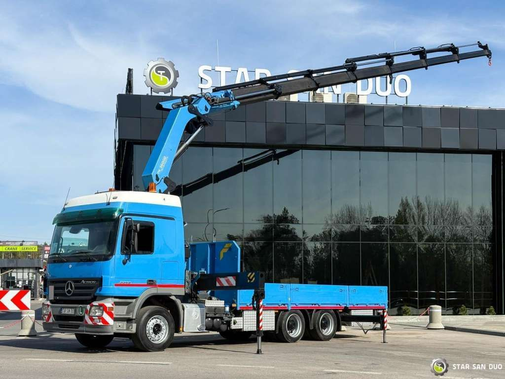 Mercedes-Benz ACTROS 2646L 6x4 PALFINGER 36002 Crane Winch - Kamion s kranom: slika Mercedes-Benz ACTROS 2646L 6x4 PALFINGER 36002 Crane Winch - Kamion s kranom Mercedes-Benz ACTROS 2646L 6x4 PALFINGER 36002 Crane Winch - Kamion s kranom: slika Mercedes-Benz ACTROS 2646L 6x4 PALFINGER 36002 Crane Winch - Kamion s kranom