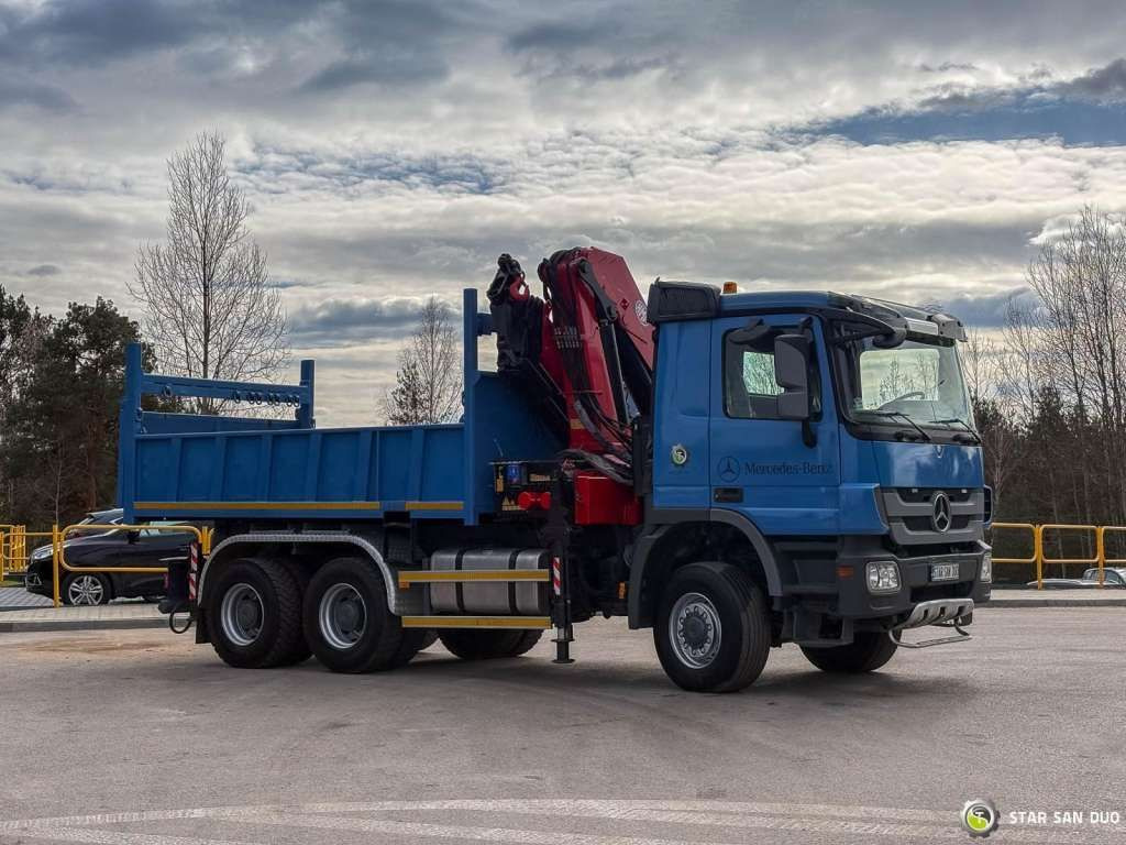 Mercedes-Benz ACTROS 3341 6x6 HMF 4220 K4 CRANE KIPPER - Kamion s kranom: slika Mercedes-Benz ACTROS 3341 6x6 HMF 4220 K4 CRANE KIPPER - Kamion s kranom Mercedes-Benz ACTROS 3341 6x6 HMF 4220 K4 CRANE KIPPER - Kamion s kranom: slika Mercedes-Benz ACTROS 3341 6x6 HMF 4220 K4 CRANE KIPPER - Kamion s kranom