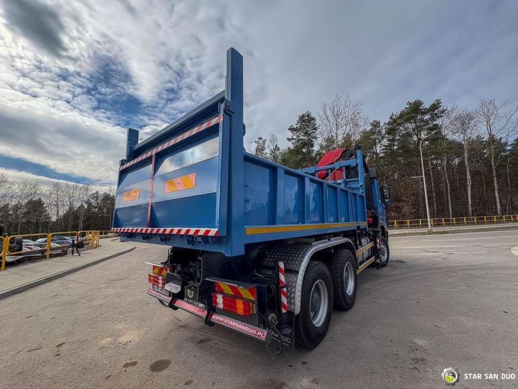 Novi Kamion s kranom Mercedes-Benz  ACTROS 3341 6x6 HMF 4220 K4 CRANE KIPPER: slika Novi Kamion s kranom Mercedes-Benz  ACTROS 3341 6x6 HMF 4220 K4 CRANE KIPPER