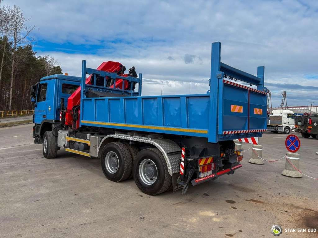Novi Kamion s kranom Mercedes-Benz  ACTROS 3341 6x6 HMF 4220 K4 CRANE KIPPER: slika Novi Kamion s kranom Mercedes-Benz  ACTROS 3341 6x6 HMF 4220 K4 CRANE KIPPER